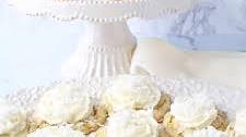 Coconut Cake Cookies with Coconut Buttercream Frosting