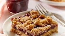 Coconut Cherry Crumble Bars