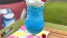 Coconut Cream Blue Raspberry Slushy