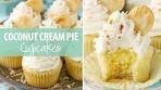 Coconut Cream Pie Cupcakes