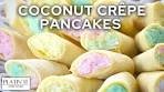 Coconut Crêpe Pancakes | Alle Belle | Comfort Food Favourites