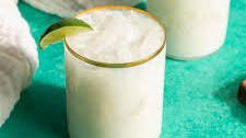 Coconut Fizz Mocktail with Lime