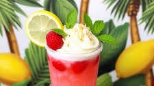 Coconut Raspberry Lemonade