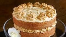 Coffee and Walnut Cake, a Classic British Cake for Afternoon Tea