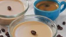 Coffee panna cotta