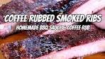 Coffee Rubbed Smoked Ribs | How to Smoke Ribs on a Pellet ...
