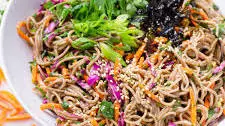Cold Soba Noodle Salad