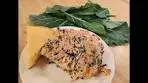 Collard Greens and Cornbread Casserole