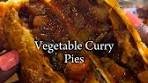 Comfort in a Crust: Homemade Vegetable Curry Pies with a ...