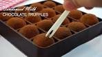 Condensed Milk Chocolate Truffles Easy Recipe