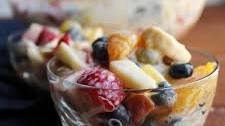 Condensed Milk Fruit Salad