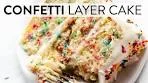 Confetti Cake (Funfetti-Style) | Sally's Baking