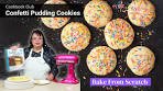 Confetti Pudding Cookies – Bake from Scratch | Cookbook Club