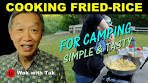 Cooking fried rice for camping! Simple, quick, and perfect in ...