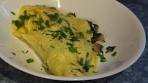 Cooking with a Spring Garden - Spinach Mushroom Omelet ...