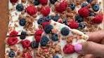Cool down this summer with this healthy Frozen Yogurt Bark ...