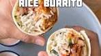 Coriander & Lime Rice Burrito ! YOU NEED THIS IN YOUR ...
