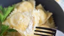 Crab ravioli