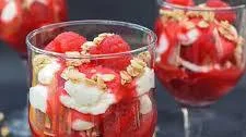 Cranachan – a traditional Scottish dessert of Raspberries and Whisky