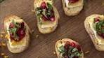 Cranberry, Pomegranate, and Brie Bruschetta Recipe