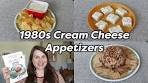 CREAM CHEESE APPETIZERS 1980s Party Recipes!