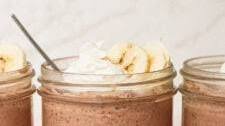 Creamy Chocolate Chia Protein Pudding with Greek Yogurt
