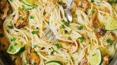 Creamy Cilantro-Lime Chicken Pasta