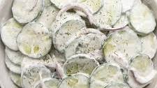 Creamy Cucumber Salad