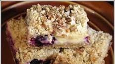 Creamy Lemon Blueberry Bars