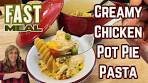 Creamy Pasta Chicken Pot Pie - Budget Friendly 30 Minute ...