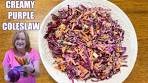CREAMY PURPLE COLESLAW Your Perfect Summer Side Dish