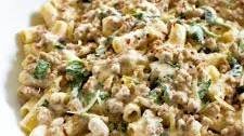 Creamy Sausage and Spinach Pasta