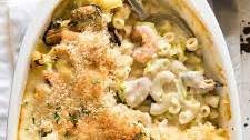 Creamy Seafood Pasta Bake