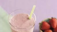 Creamy Strawberry Smoothie With Condensed Milk