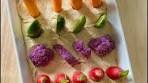 Create an Edible Garden Platter with Veggies and Hummus