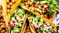 Crispy Chickpea Tacos