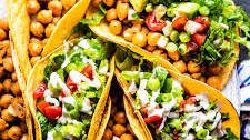 Crispy Chickpea Tacos