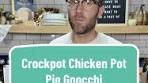 Crockpot Chicken Pot Pie Gnocchi Recipe