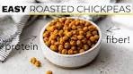 CRUNCHY AND DELICIOUS ROASTED CHICKPEAS ...