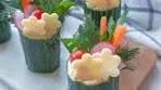 Cucumber Hummus Cups I was inspired by @kristels.kitchen ...