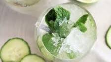Cucumber-Mint Sparklers