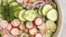Cucumber Radish Salad