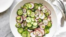 Cucumber Radish Salad