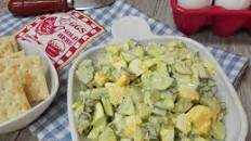Cucumbers and Egg Salad