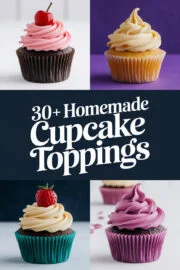 30+ Homemade Cupcake Toppings That Will Make Your Treats Extra Special and Irresistible! cupcake-toppings-ccccc-