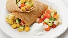 Curried Chickpea Burritos