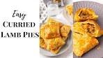 Curried Lamb Pies |Lamb meat pies| Hand pies| Puff pastry ...