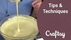 Custards - How to Whisk Egg Yolks Over a Double Boiler