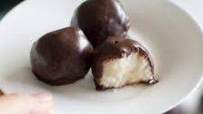 Dark Chocolate Coconut Bites