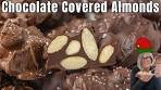Dark Chocolate Covered Almonds | Easy See's Copycat Recipe